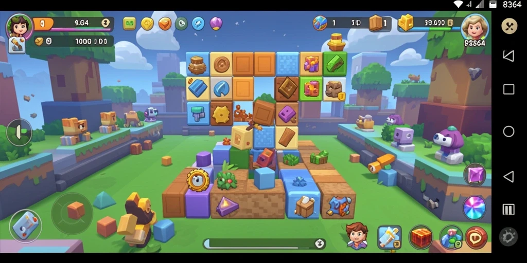 Screenshot gameplay 8364 menampilkan tantangan seru dalam game Puzzle.
