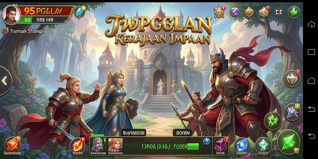 Gameplay seru dalam membangun kerajaan di 95PGPLAY.