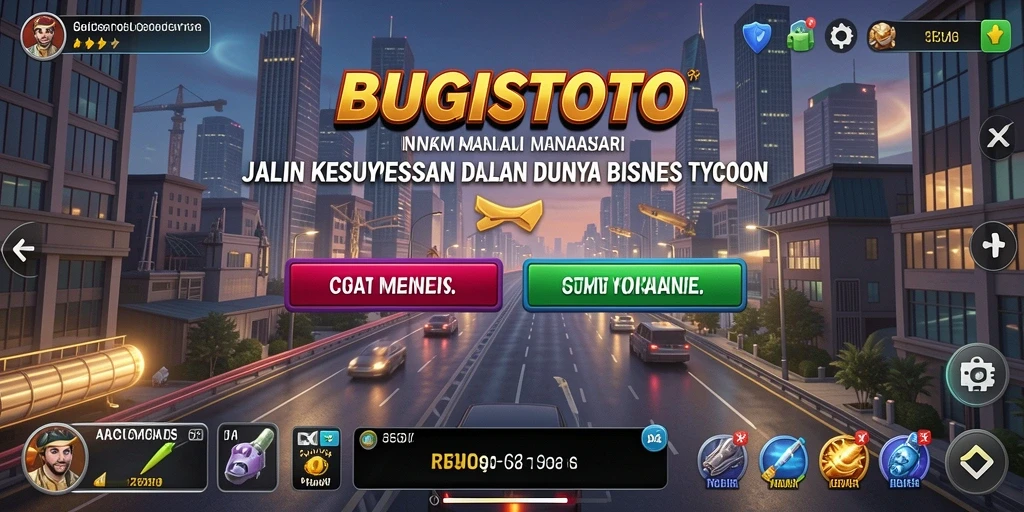 Tampilan menarik dan gameplay seru di <strong>BUGISTOTO</strong>.