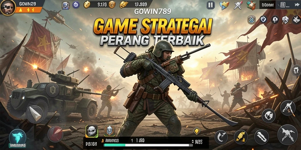 Gambaran aksi mendebarkan dalam GOWIN789 dengan strategi SLG yang intens.