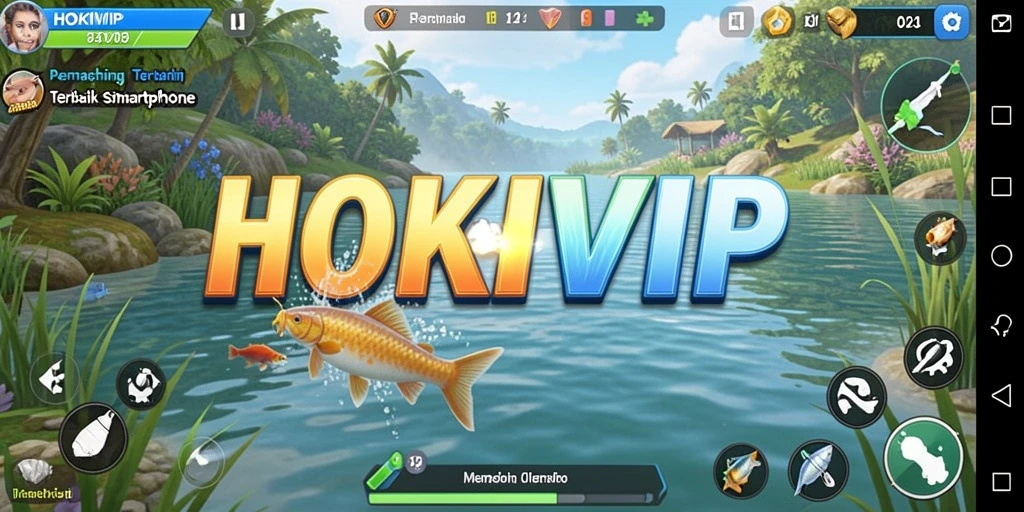 Tampilan gameplay HOKIVIP yang menawan dan realistis.
