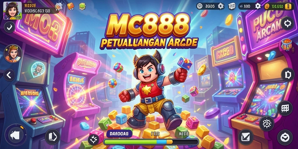 Tampilan gameplay seru MC888 dengan grafik menarik.