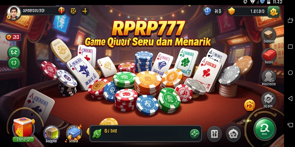 Tampilan seru gameplay QiuQiu di RPRP777.