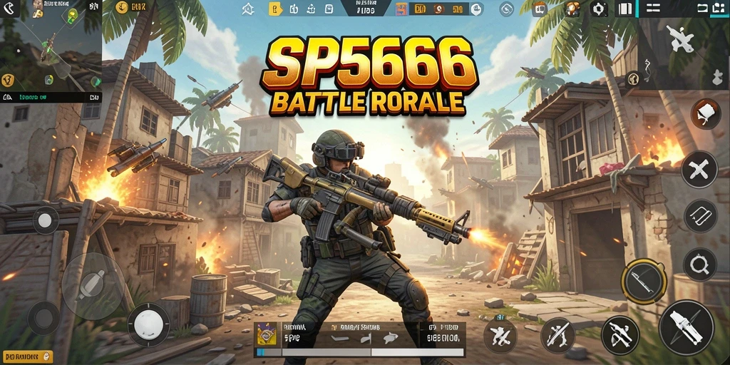 Tampilan pertempuran mendalam dengan grafis memukau di SP666.