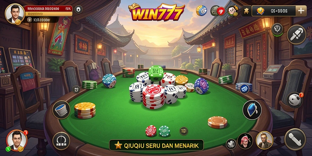 Gameplay QiuQiu yang seru dan menantang di WIN777.